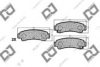 DJ PARTS BP1480 Brake Pad Set, disc brake